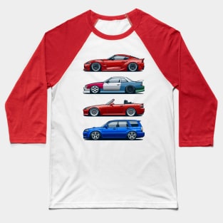 JDM legends Baseball T-Shirt